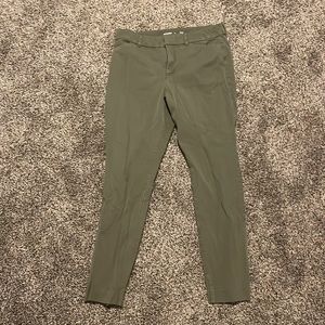Old Navy Green Pixie Dress Pants